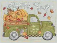 Bothy Threads XKTB20 The Pumpkin Patch Cross Stitch Kit