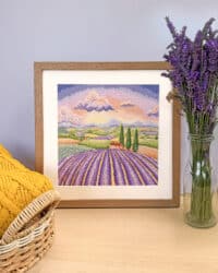 Bothy Threads XLP26 Lavender Fields Cross Stitch Kit