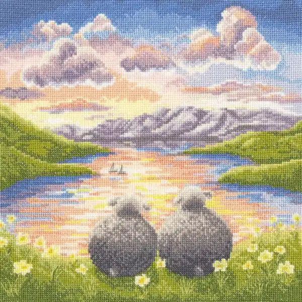Bothy Threads XLP3 Love and Light Cross Stitch Kit