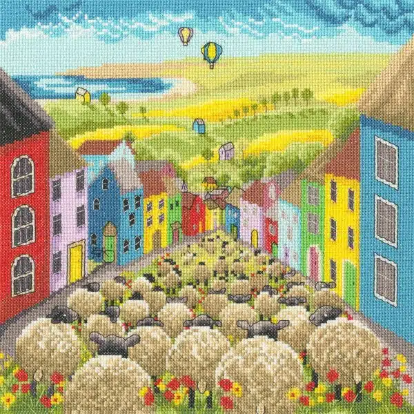 Bothy Threads XLP8 Wool Meet Again Cross Stitch Kit