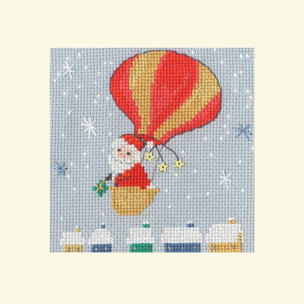 Bothy Threads XMAS53 Delivery by Balloon Cross Stitch Kit