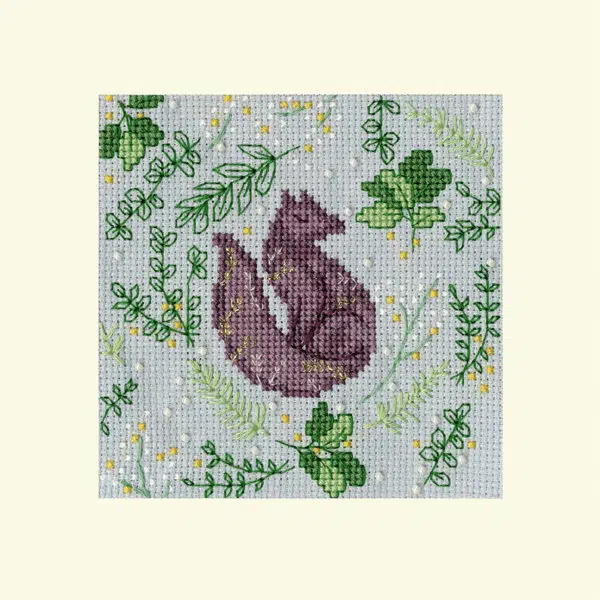 Bothy Threads XMAS59 Scandi Fox Cross Stitch Kit