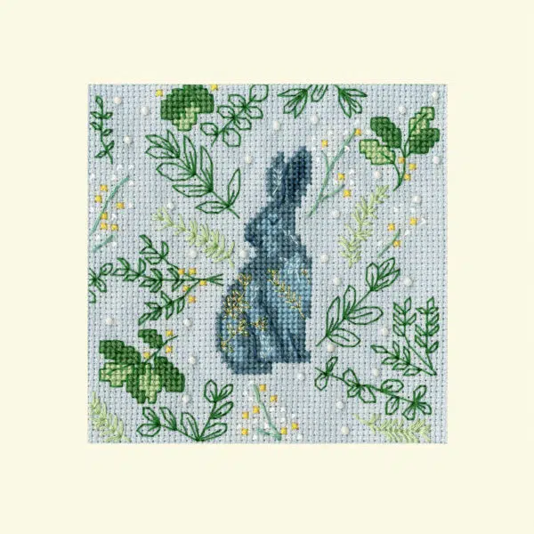 Bothy Threads XMAS61 Scandi Hare Cross Stitch Kit