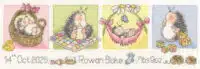 Bothy Threads XMS44 Little Hoglet Cross Stitch Kit