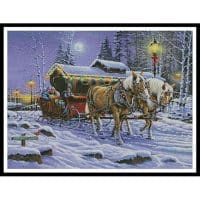 Artecy Cross Stitch A Trot down Memory Lane 10773 HDLY Cross Stitch Chart Hard Copy