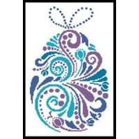 Artecy Cross Stitch Abstract Easter Egg 1 13174 Cross Stitch Chart Hard Copy