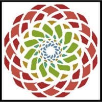 Artecy Cross Stitch Abstract Spiral 12578 Cross Stitch Chart Hard Copy