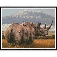 Artecy Cross Stitch Amboseli Crop 14092 FC Cross Stitch Chart Hard Copy