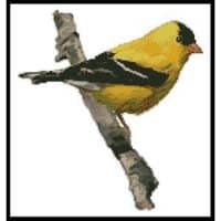 Artecy Cross Stitch American Goldfinch 12607 CH Cross Stitch Chart Hard Copy