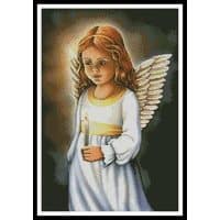 Artecy Cross Stitch Angel of the Light 11108 GG Cross Stitch Chart Hard Copy