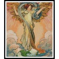 Artecy Cross Stitch Angel of the World 11472 Cross Stitch Chart Hard Copy