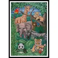 Artecy Cross Stitch Animal Kingdom 10106 GG Cross Stitch Chart Hard Copy