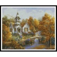 Artecy Cross Stitch Autumn Worship 12386 ARTL Cross Stitch Chart Hard Copy