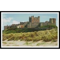 Artecy Cross Stitch Bamburgh Castle 13773 Cross Stitch Chart Hard Copy