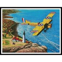 Artecy Cross Stitch Bennett Barnstorming 13545 MB Cross Stitch Chart Hard Copy