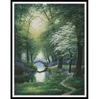 Artecy Cross Stitch Beside Still Waters Spring 11997 HDLY Cross Stitch Chart Hard Copy