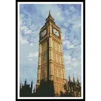 Artecy Cross Stitch Big Ben 11468 Cross Stitch Chart Hard Copy