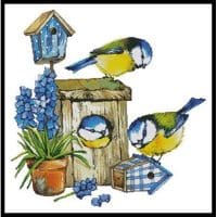 Artecy Cross Stitch Birdhouse Beauties 11539 LF Cross Stitch Chart Hard Copy