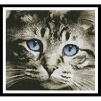 Artecy Cross Stitch Blue Eyes Mini 10473 Cross Stitch Chart Hard Copy