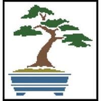Artecy Cross Stitch Bonsai 11594 JP Cross Stitch Chart Hard Copy
