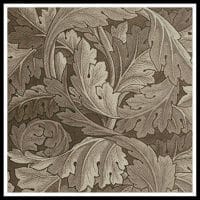 Artecy Cross Stitch Brown Beige Acanthus 13898 Cross Stitch Chart Hard Copy