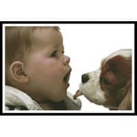 Artecy Cross Stitch Bub and Pup 10188 Cross Stitch Chart Hard Copy