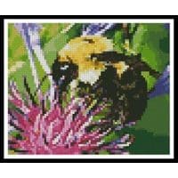 Artecy Cross Stitch Bumble Bee Mini 10784 Cross Stitch Chart Hard Copy