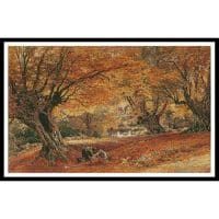 Artecy Cross Stitch Burnham Beeches 10058 Cross Stitch Chart Hard Copy