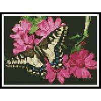 Artecy Cross Stitch Butterfly 3 Mini 10785 Cross Stitch Chart Hard Copy