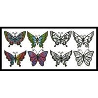 Artecy Cross Stitch Butterfly Set 1 12566 Cross Stitch Chart Hard Copy