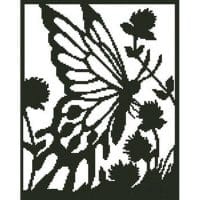 Artecy Cross Stitch Butterfly Silhouette 2 13288 Cross Stitch Chart Hard Copy
