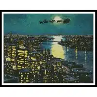 Artecy Cross Stitch By the Light of the Moon 12648 TB Cross Stitch Chart Hard Copy
