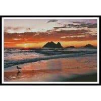 Artecy Cross Stitch Californian Sunset 11312 Cross Stitch Chart Hard Copy