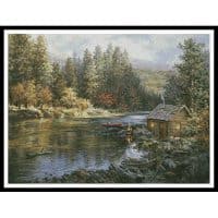 Artecy Cross Stitch Campers Haven 12541 ARTL Cross Stitch Chart Hard Copy