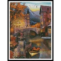 Artecy Cross Stitch Canal Home Crop 13015 MGL Cross Stitch Chart Hard Copy