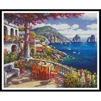 Artecy Cross Stitch Capri Morning 12674 ARTL Cross Stitch Chart Hard Copy