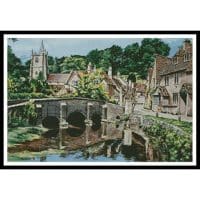Artecy Cross Stitch Castle Combe Wiltshire 10770 GF Cross Stitch Chart Hard Copy
