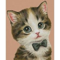 Artecy Cross Stitch Cat 67 Mini 14255 KH Cross Stitch Chart Hard Copy