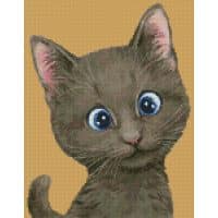 Artecy Cross Stitch Cat 68 Mini 14234 KH Cross Stitch Chart Hard Copy