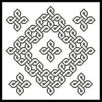 Artecy Cross Stitch Celtic Chart 4 11545 Cross Stitch Chart Hard Copy