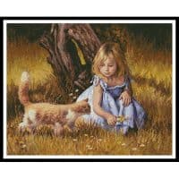 Artecy Cross Stitch Center of Attention 12516 JD Cross Stitch Chart Hard Copy