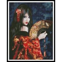 Artecy Cross Stitch Chio Chio San 11861 MGL Cross Stitch Chart Hard Copy