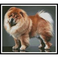 Artecy Cross Stitch Chow Chow 14133 Cross Stitch Chart Hard Copy