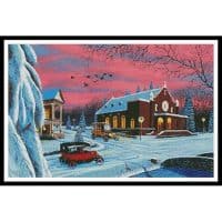 Artecy Cross Stitch Christmas at St Bernardines 11462 MB Cross Stitch Chart Hard Copy