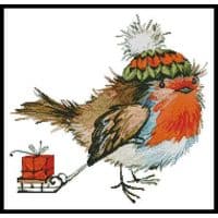 Artecy Cross Stitch Christmas Bird 12426 LF Cross Stitch Chart Hard Copy