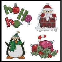 Artecy Cross Stitch Christmas Motifs 7 10503 Cross Stitch Chart Hard Copy