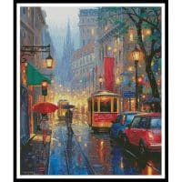 Artecy Cross Stitch City Lights 13438 MK Cross Stitch Chart Hard Copy