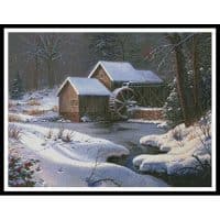 Artecy Cross Stitch Closed for the Holidays 12514 MK Cross Stitch Chart Hard Copy