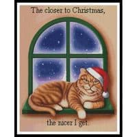 Artecy Cross Stitch Closer to Christmas 10917 GG Cross Stitch Chart Hard Copy