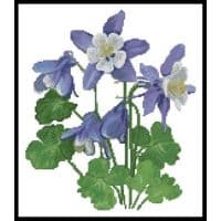 Artecy Cross Stitch Columbine 12361 CH Cross Stitch Chart Hard Copy